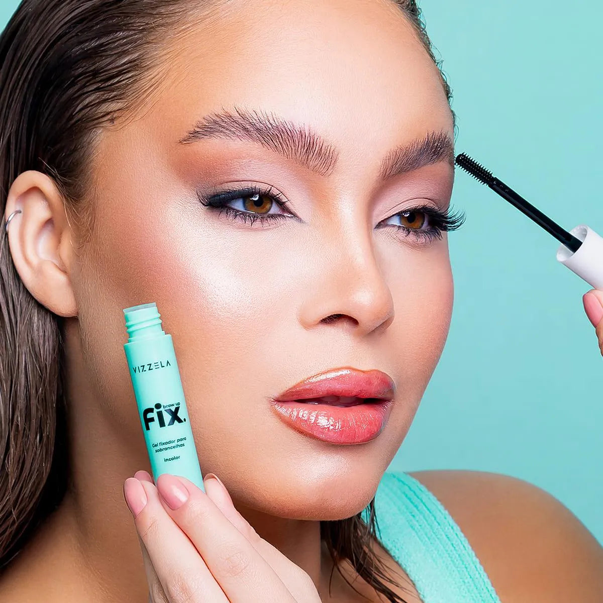 Brow Up Fix - Gel Fixador para Sobrancelhas | Vizzela