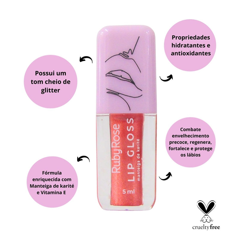 Lip Gloss - Cor Flashlight 03 | Ruby Rose