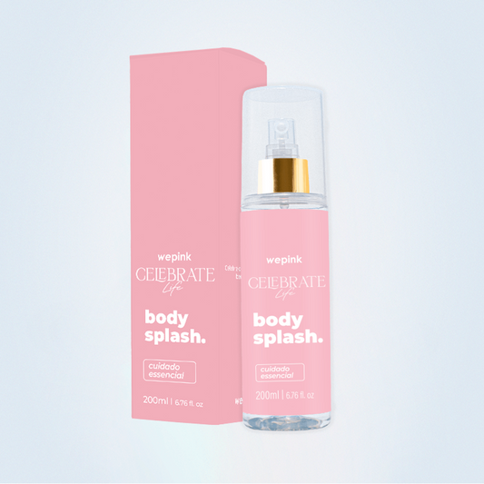 Body Splash Celebrate Life Desodorante Colônia 200ml - Wepink