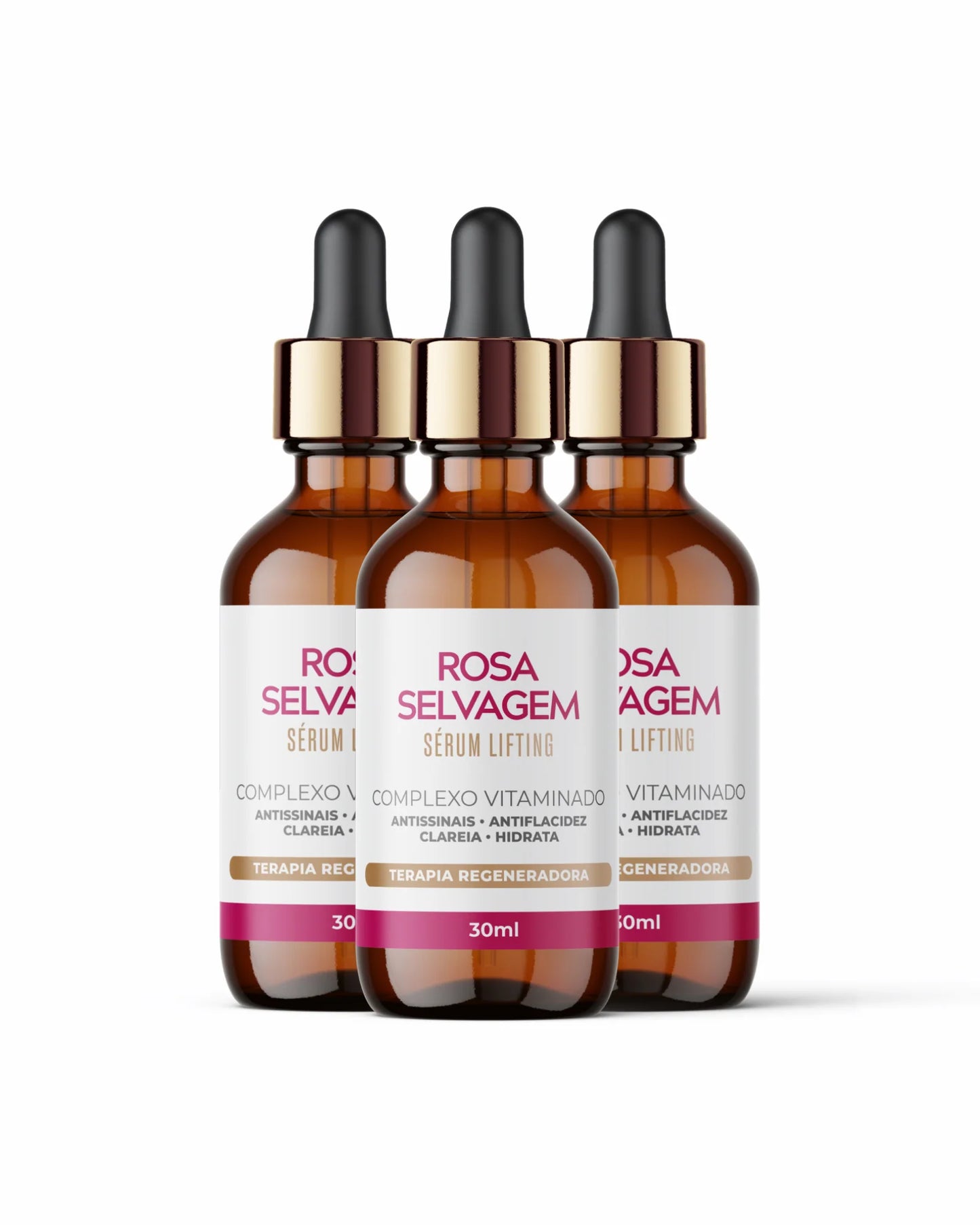 Sérum Lifting e Anti-Aging | Rosa Selvagem