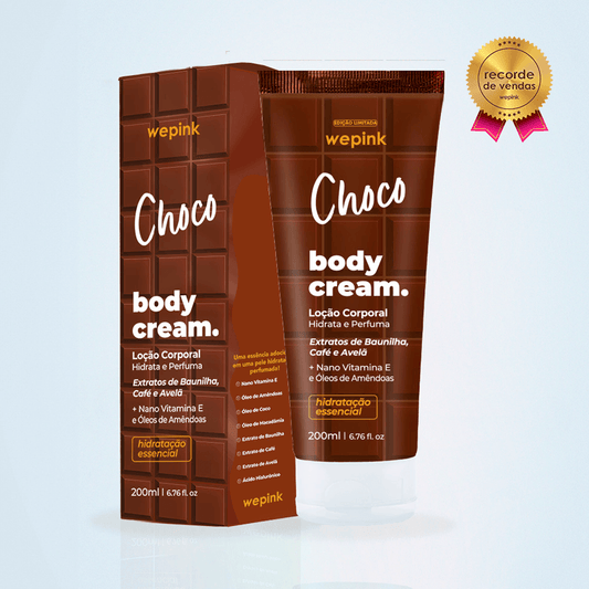 Body Cream Choco Desodorante Hidratante 200ml - Wepink