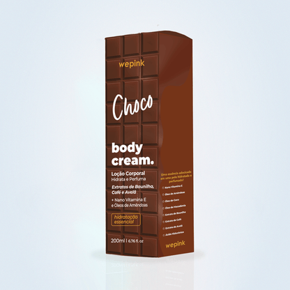 Body Cream Choco Desodorante Hidratante 200ml - Wepink