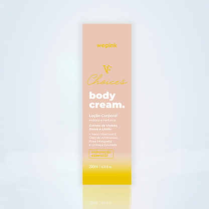 Body Splash VF Choices Desodorante Colônia 200ml - Wepink