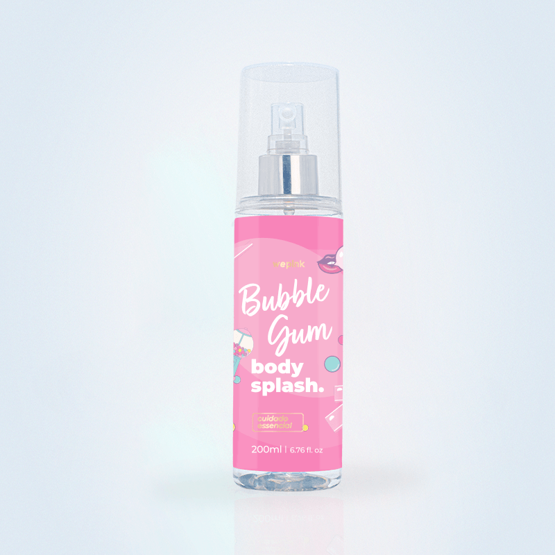 Body Splash Bubble Gum Desodorante Colônia 200ml - Wepink