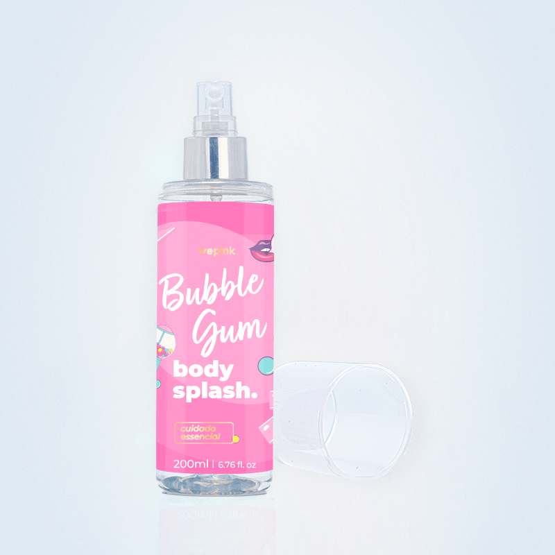 Body Splash Bubble Gum Desodorante Colônia 200ml - Wepink