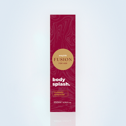 Body Splash Fusion For Her Desodorante Colônia 200ml - Wepink