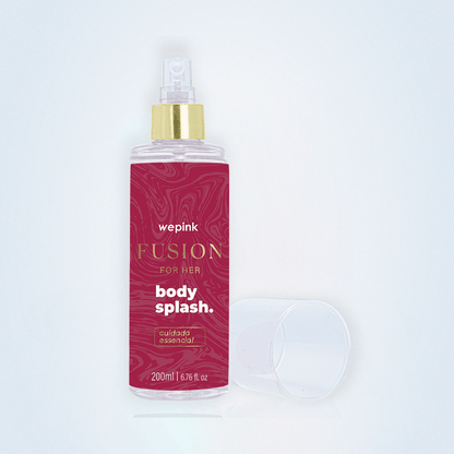 Body Splash Fusion For Her Desodorante Colônia 200ml - Wepink