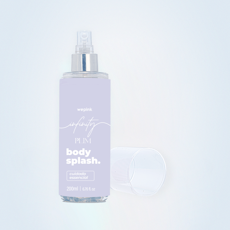 Body Splash Infinity Plim Desodorante Colônia 200ml - Wepink