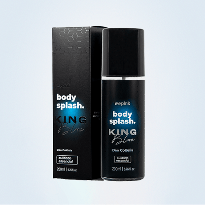 Body Splash King Blue Desodorante Colônia 200ml – Wepink