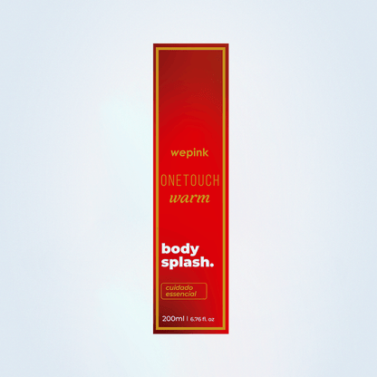 Body Splash One Touch Warm Desodorante Colônia 200ml - Wepink