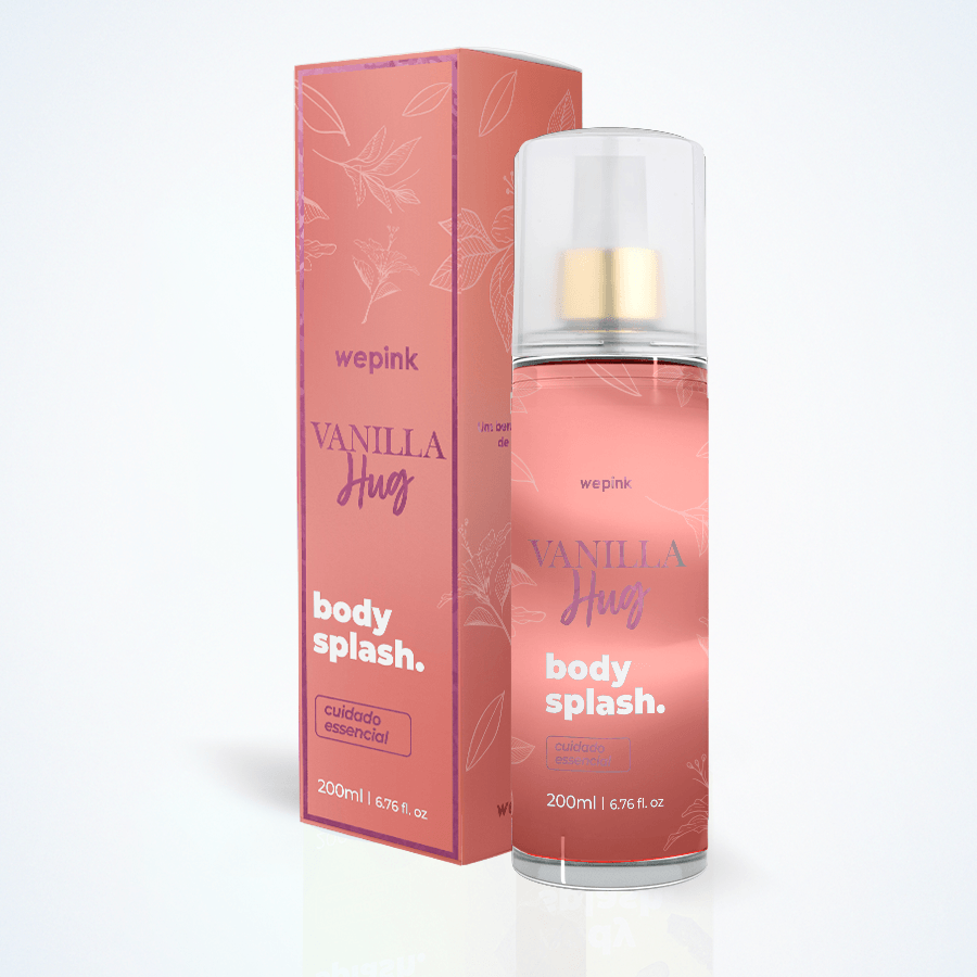 Body Splash Vanilla Hug Desodorante Colônia 200ml - Wepink