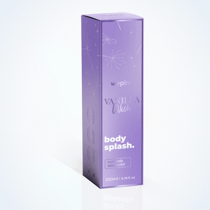 Body Splash Vanilla Wish Desodorante Colônia 200 ml - Wepink