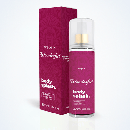 Body Splash Wonderful Desodorante Colônia 200ml - Wepink