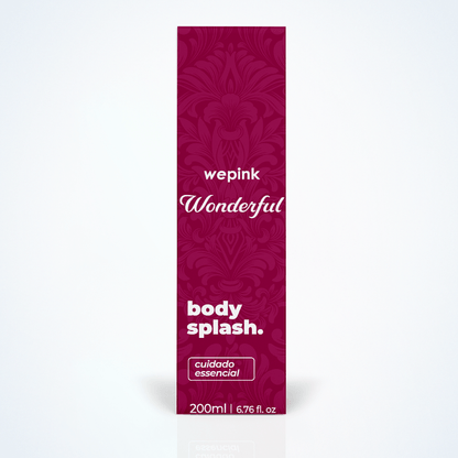 Body Splash Wonderful Desodorante Colônia 200ml - Wepink