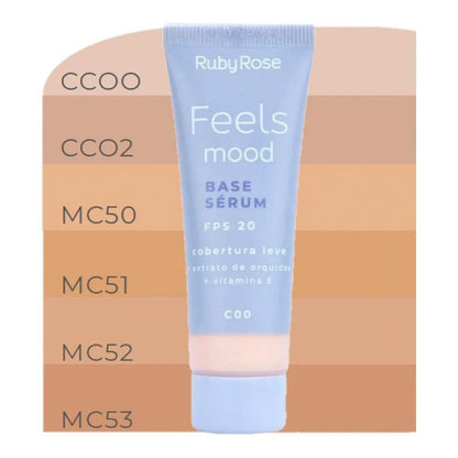 Base Sérum FPS 20 - Feels Mood Cor MC52 | Ruby Rose