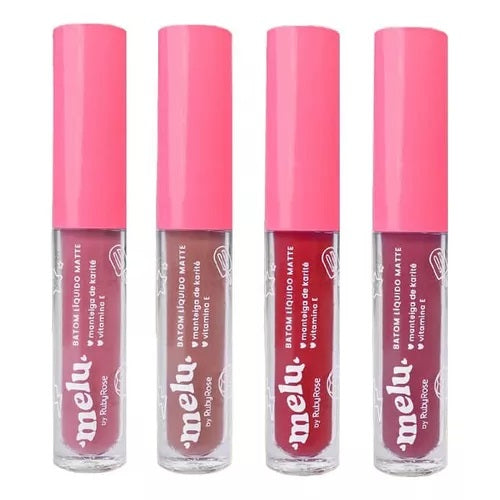 Batom Liquido Matte - Raspberry CM05 | Melu by Ruby Rose