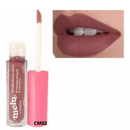 Batom Liquido Matte - Peanut Butter CM02 | Melu by Ruby Rose