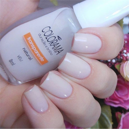 Verniz Básico Transparente - Véu 8ml | Colorama