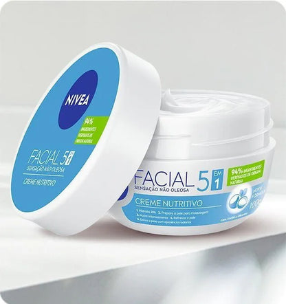 Creme Nutritivo Facial 5 em 1  | Nivea