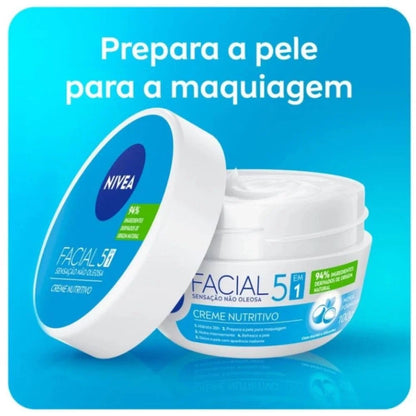 Creme Nutritivo Facial 5 em 1  | Nivea