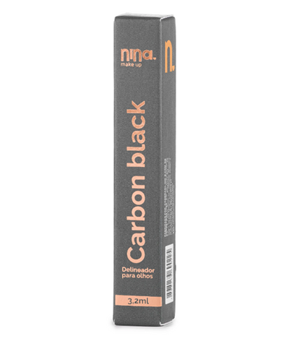 Delineador liquido para Olhos - Carbon Black | Nina Makeup