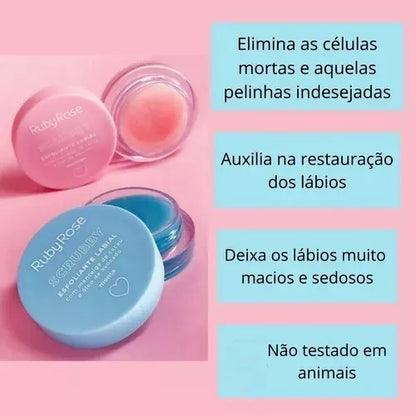 Esfoliante Labial - Scrubby Menta | Ruby Rose