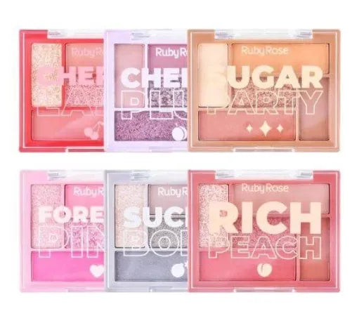 Paleta de Sombras - Such Pallete Rich Peach 2 | Ruby Rose