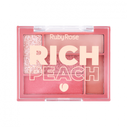 Paleta de Sombras - Such Pallete Rich Peach 2 | Ruby Rose