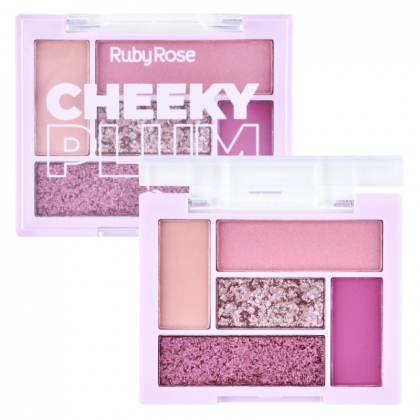 Paleta de Sombras - Such Pallete Cheeky Plum 5 | Ruby Rose