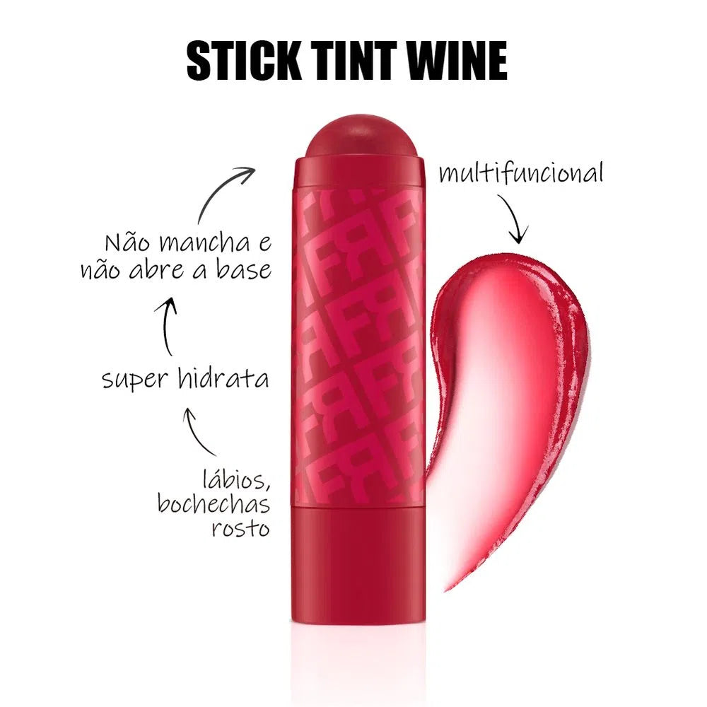 Stick Tint Balm Multifuncional - Wine 6,3g | Fran by Franciny Ehlke