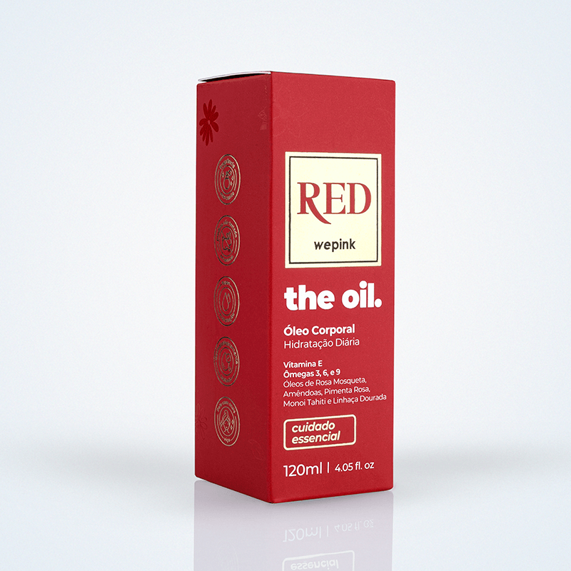 The Oil Óleo Corporal Red 120ml - Wepink