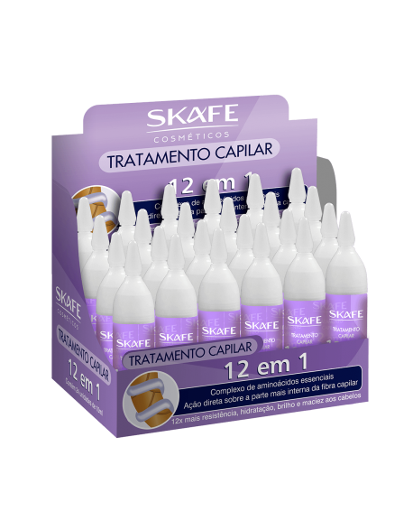 Tratamento Capilar  - 12 em 1 10ml | Skafe