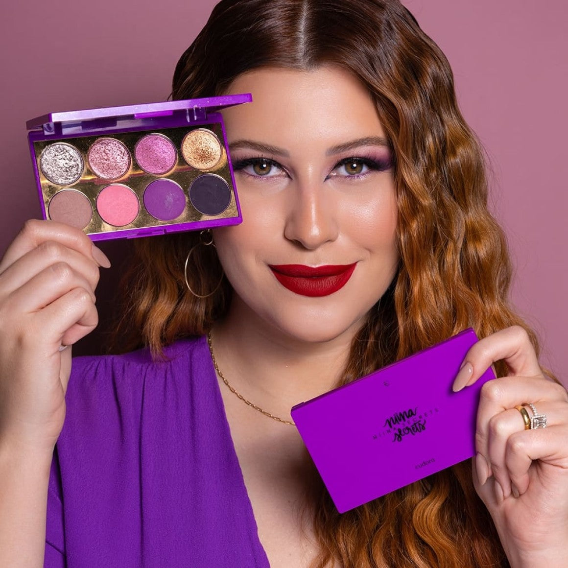 Palette de Sombras - Purple 5,6g | Niina Secrets