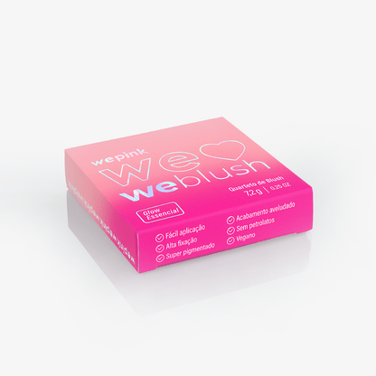 Weblush - Quarteto de Blush 7,2g | Wepink